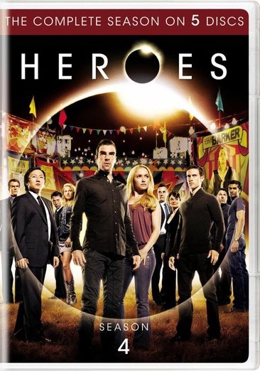 Heroes: Season 4 cover