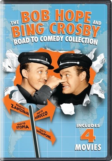 The Bob Hope and Bing Crosby Road to Comedy Collection [DVD] cover