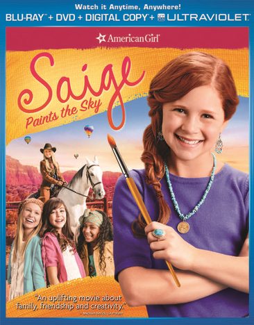 American Girl: Saige Paints the Sky [Blu-ray] cover