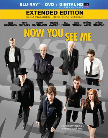 Now You See Me [Blu-ray + DVD + Digital]
