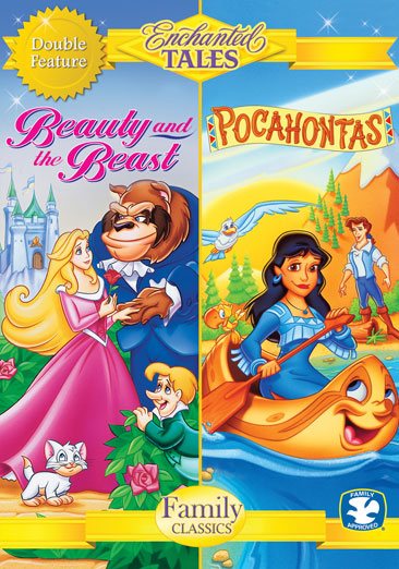 Enchanted Tales: Beauty and the Beast & Pocahontas cover