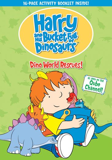 Harry and His Bucket Full of Dinosaurs: Dino World Rescues cover