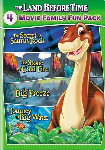 The Land Before Time VI-IX 4-Movie Family Fun Pack (The Secret of Saurus Rock / The Stone of Cold Fire / The Big Freeze / Journey to Big Water)