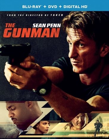 The Gunman Blu-ray + DVD + Digital cover