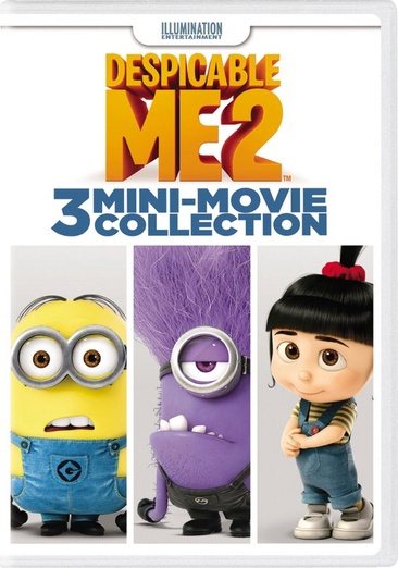 Despicable Me 2: 3-Mini-Movie Collection [DVD] cover
