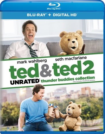 Ted & Ted 2 Unrated Thunder Buddies Collection [Blu-ray]