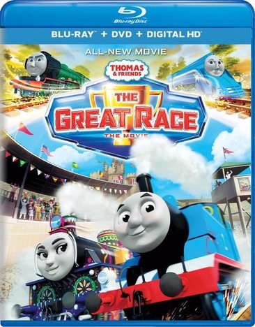 Thomas & Friends: The Great Race - The Movie [Blu-ray] cover