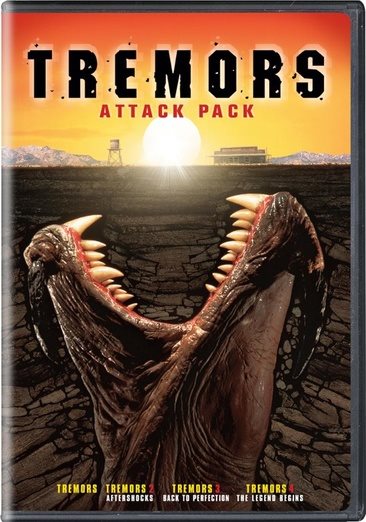 Tremors Attack Pack (Tremors / Tremors 2: Aftershocks / Tremors 3: Back to Perfection / Tremors 4: The Legend Begins)