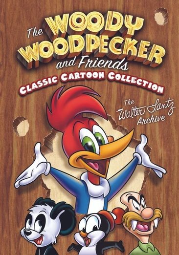 The Woody Woodpecker and Friends Classic Cartoon Collection cover