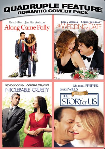 Romantic Comedy Pack Quadruple Feature (Along Came Polly / The Wedding Date / Intolerable Cruelty / The Story of Us)