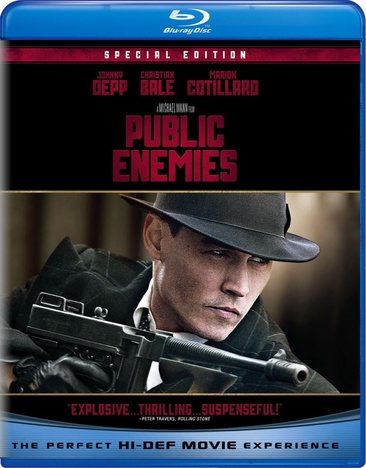 Public Enemies [Blu-ray] cover
