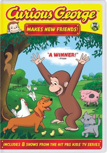 Curious George Makes New Friends cover