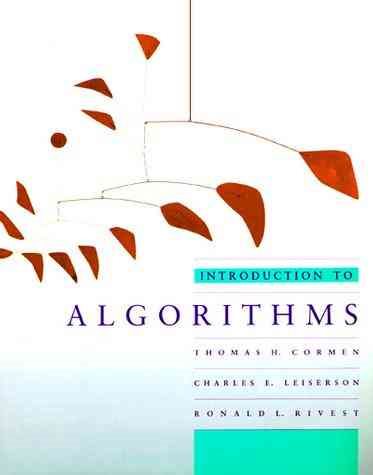 Introduction to Algorithms (MIT Electrical Engineering and Computer Science) cover