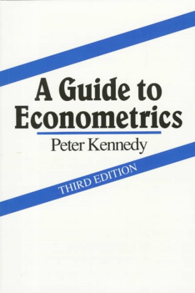 A Guide to Econometrics cover