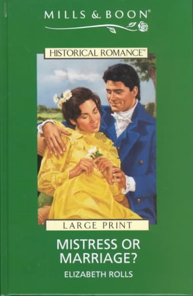 Mistress or Marriage? cover