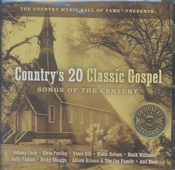 Country's Top 20 Gospel Songs Of The Century cover