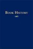 Book History, Vol. 6: 2003 cover