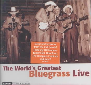 World's Greatest Bluegrass Live cover