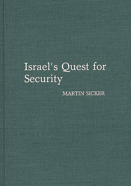 Israel's Quest for Security: cover