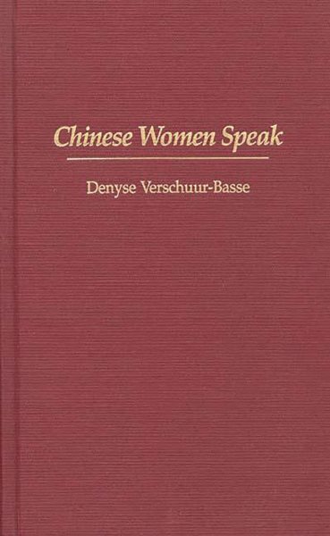 Chinese Women Speak cover
