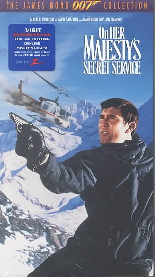 On Her Majesty's Secret Service [VHS] cover