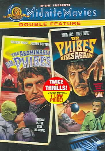 The Abominable Dr. Phibes / Dr. Phibes Rises Again! (Midnite Movies Double Feature) cover