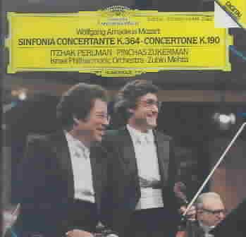 Mozart: Sinfonia Concertante K.364, Concertone K.190 cover