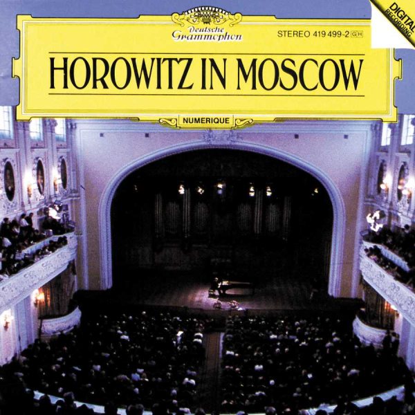 Horowitz In Moscow cover
