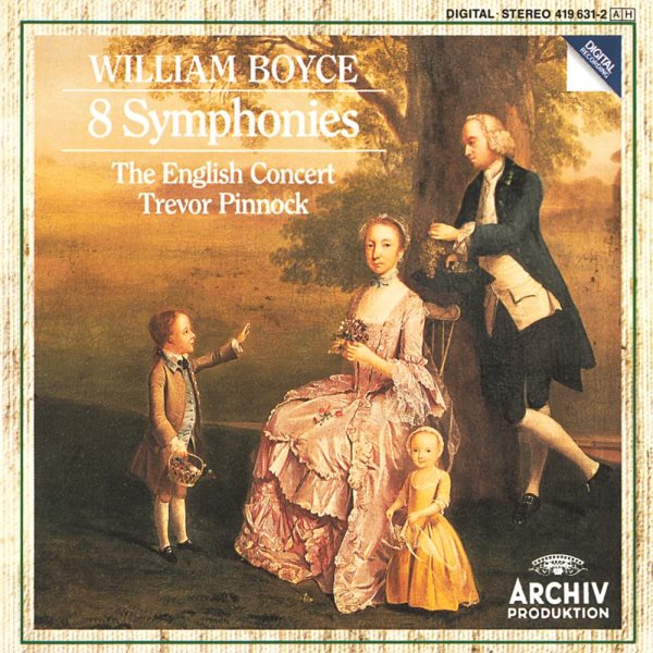 Boyce: 8 Symphonies cover
