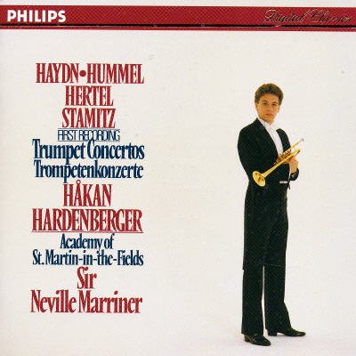 Hakan Hardenberger plays Haydn, Hertel, Hummel, Stamitz: Trumpet Concertos cover
