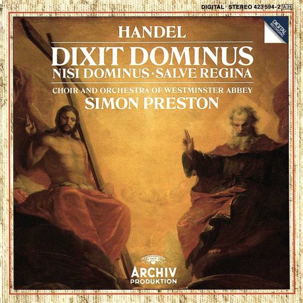 Handel: Dixit Dominus / Nisi Dominus / Salve Regina cover