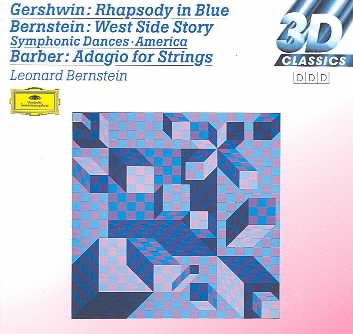 Gershwin: Rhapsody in Blue / Bernstein: West Side Story / Barber: Adagio for Strings cover