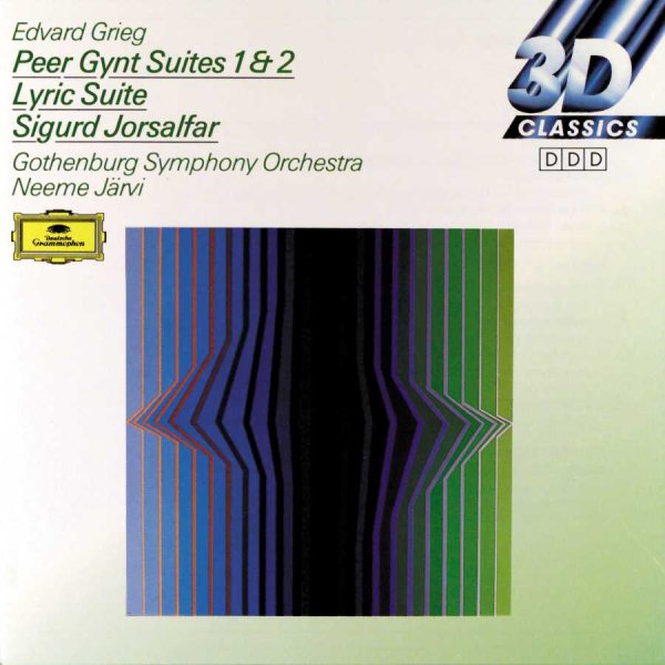 Grieg: Peer Gynt Suites Nos. 1 & 2; Lyric Suite; Sigurd Jorsalfar cover