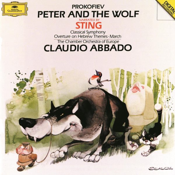 Prokofiev: Peter And the Wolf / March In B Flat Major / Overture On Hebrew Themes / Classical Symphony cover