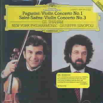 Paganini: Violin Concerto No. 1 / Saint-Saens: Violin Concerto No. 3 cover