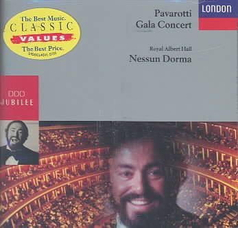 Luciano Pavarotti: Gala Concert at the Royal Albert Hall cover