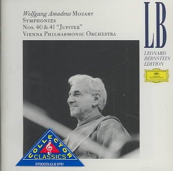 Mozart: Symphonies Nos. 40 & 41 / Bernstein cover