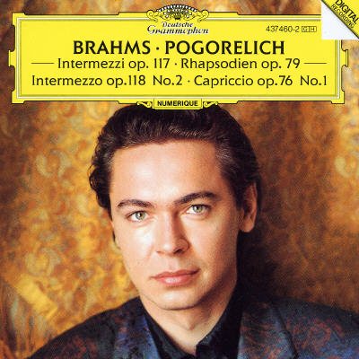 Brahms: Intermezzi Op. 117 / Rhapsodies Op. 79 / Intermezzo Op. 118 No. 2 / Capriccio Op 76 No. 1 ` cover