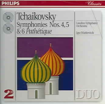 Tchaikovsky: Symphonies Nos. 4-6 cover