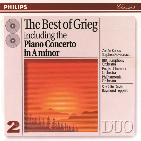 The Best of Grieg including the Piano Concerto in A minor