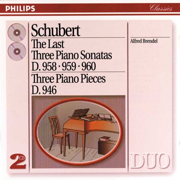 Last Three Piano Sonatas; Three Piano Pieces (2 CD) cover