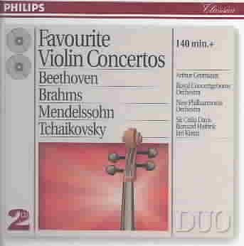 Favorite Violin Concertos cover