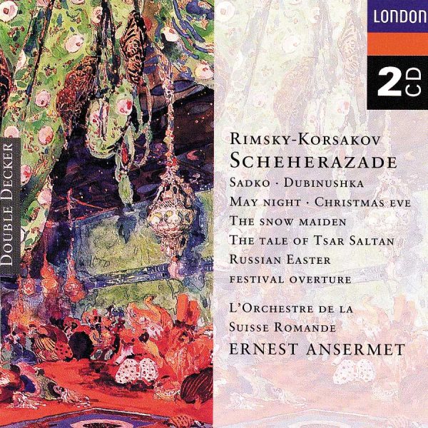 Rimsky-Korsakov: Scheherazade/Russian Easter Festival Overture/Sadko/Christmas Eve/Dubinushku/May Night/The Snow Maiden/The Tale of Tsar Sultan cover