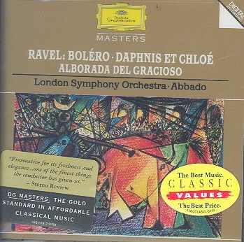 Ravel: Boléro; Daphnis et Chloé; Alborada del Gracioso cover