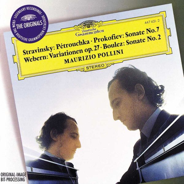 Stravinsky: Petrouchka/ Prokofiev: Sonata No. 7/ Webern: Variationen, op. 27/ Boulez: Sonata No. 2 cover