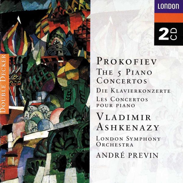 Prokofiev: The Five Piano Concertos cover