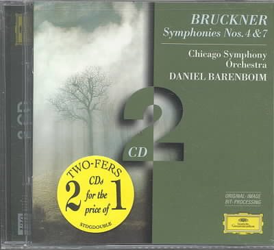 Bruckner: Symphonies Nos. 4 & 7 cover