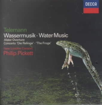 Telemann: Water Music; Alster Overture cover