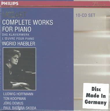 Mozart - Piano Works Complete
