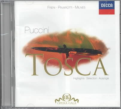 Puccini: Tosca (Highlights) / Freni, Pavarotti cover